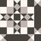 Керамогранит Windsor black 45,2x45,2 см