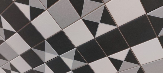 Керамогранит Windsor black 45,2x45,2 см