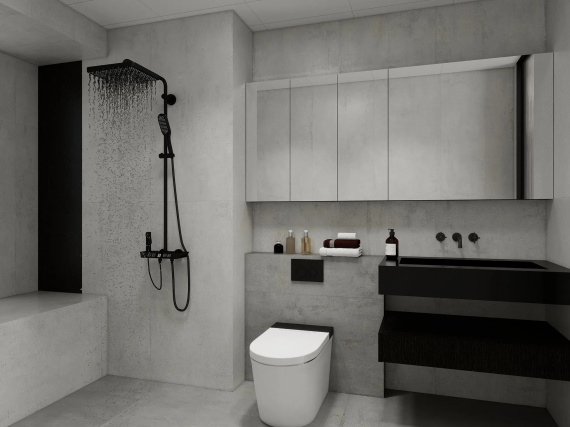 Керамогранит NT Ceramic Concrete Light Satin Glazed NTT9359SG 600x1200
