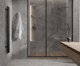 Керамогранит Laparet Таймлесс Тауп серо-бежевый LP6012G0041R 59,5х119,1 матовый карвинг
