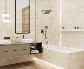 Керамогранит Laparet Поларис Беж бежевый LP6060G0101R 59,5х59,5 матовый карвинг