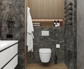 Керамогранит Laparet Гэлэкси Неро графитовый SG50005520R 59,5х119,1 матовый