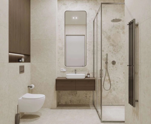 Керамогранит Laparet Ардезия Беж бежевый LP6060G0221R 59,5х59,5 матовый структурный карвинг
