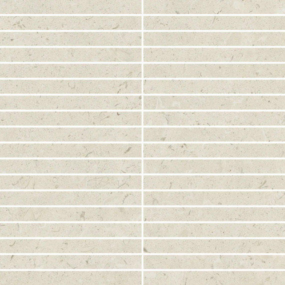 Аура Стоун Уайт Мозаика Стрип 30x30