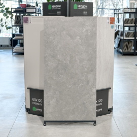 Кераморанит Neodom Milano Grey Matt Carving 60x120 N110005