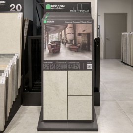 Кераморанит Neodom Clastic Silver Matt 12mm R10 30x60 N120016