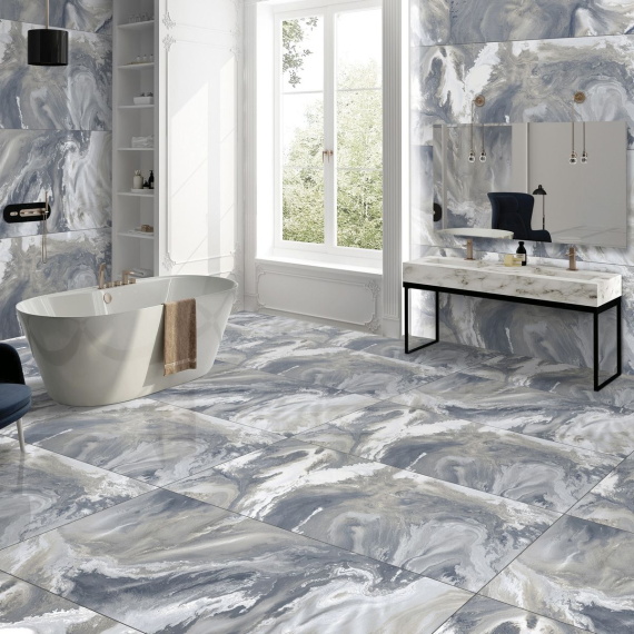 Керамогранит Neodom Arabesque Grigio Polished 60x120 N20667