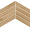 Керамогранит Atlas Concorde Fusion Oak Golden Chevron 7,5x45 600010002449