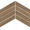 Керамогранит Atlas Concorde Fusion Oak Rustic Chevron 7,5x45 600010002450