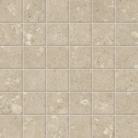 Керамогранит Atlas Concorde Rinascente Fusion Agglomerate Light Mosaic 30x30 610110001497