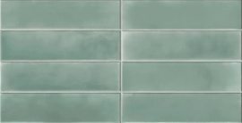 Керамогранит Atlas Concorde Rinascente Fusion Aquamarina Brick Aurea 7,5x30 600010002453