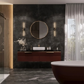 Керамогранит CULTO CONCRETE ANTRACITE 60x120