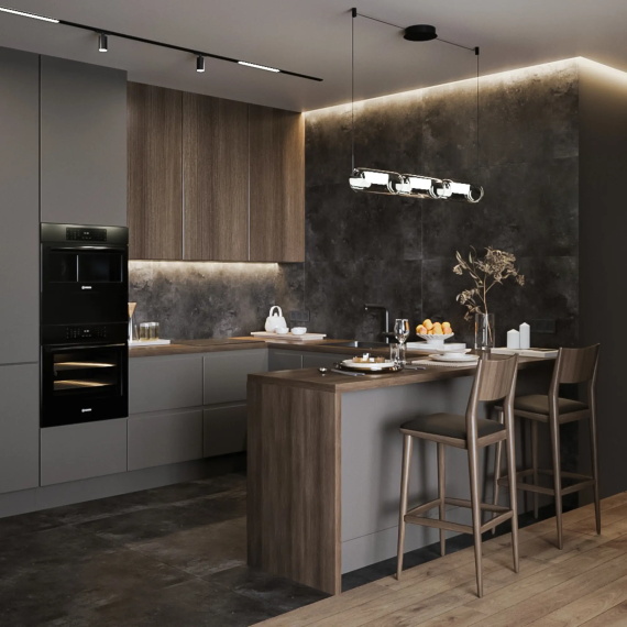 Керамогранит CULTO CONCRETE ANTRACITE 60x120