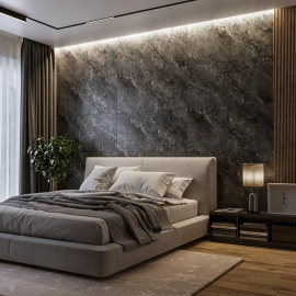 Керамогранит CULTO QUARTZSTONE ANTRACITE 60x120
