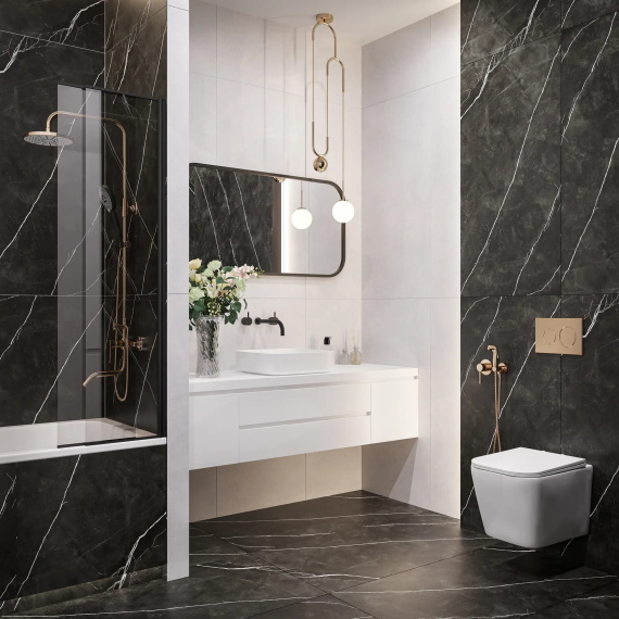 Керамогранит Culto Dark Marble 60x120