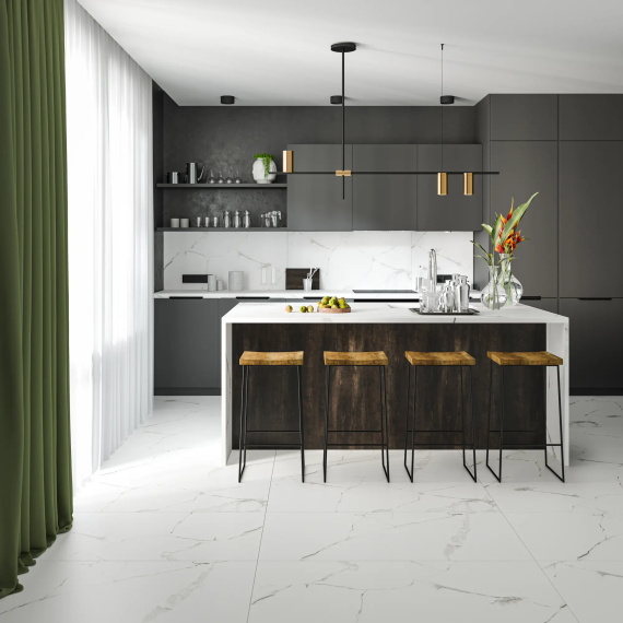 Керамогранит Culto White Marble 60x120