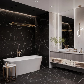 Керамогранит CULTO NERO MARQUINA 60x60