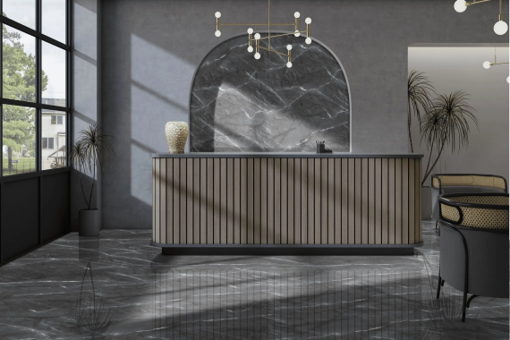 Керамогранит CULTO ARMANI GREY GLOSSY 60x120x7