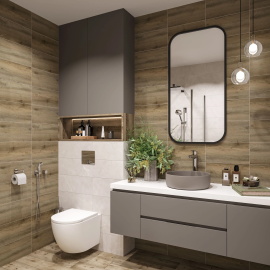 Облицовочная плитка ECTA ASHWOOD матовый 20x40