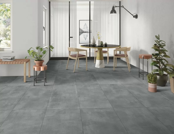 Керамогранит Ennface Titanium Grey (Серый титан) Brushed ENLFT8034BR60120 60x120