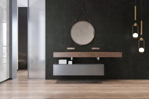 Керамогранит Ennface Titanium Graphite  (Графитовый титан) Brushed ENLFT8036BR60120 60x120