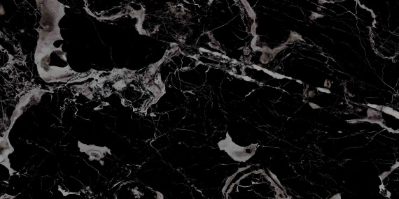 Керамогранит Ennface Portoro Black (Чёрный мрамор) HIGH GLOSSY ENMAR7005HG60120 60x120