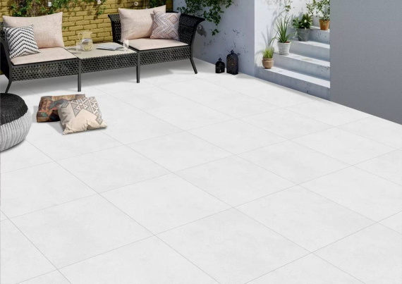 Керамогранит Ennface Cement Smoky (Дымчатый цемент) Structured R11 ENLFT5005SR116060 60x60