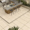Керамогранит Ennface Travertine Cross Avorio (Травертин поперечный слоновая кость) Structured R11 ENSTN8043SR116060 60x60