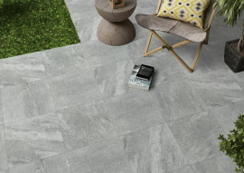 Керамогранит Ennface Quartzite Grey (Холодный кварцит) Structured R11 ENSTN5001SR116060 60x60
