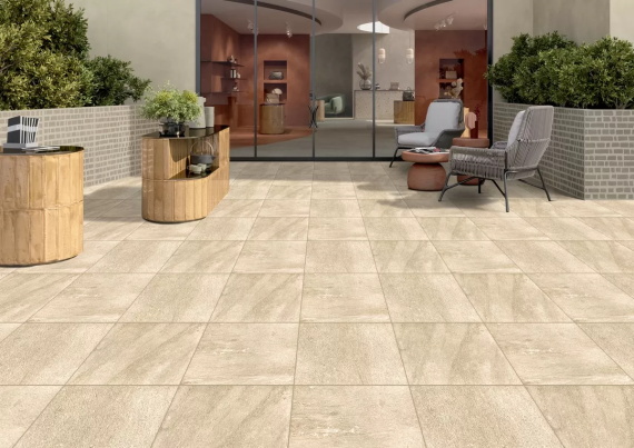 Керамогранит Ennface Blanche Beige (Нежный бежевый) Structured R11 ENSTN5010SR1160120 60x120