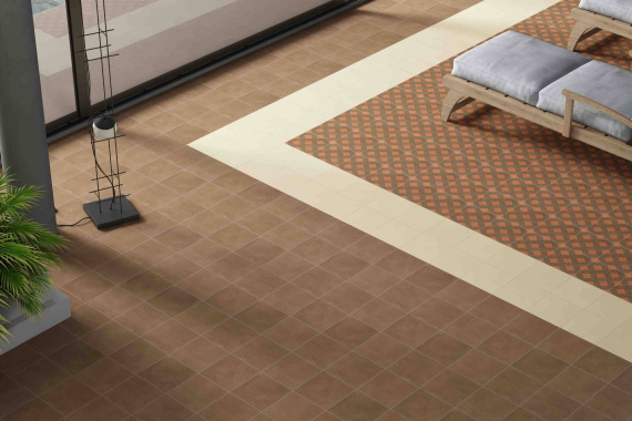 Керамогранит Ennface Levels Avorio (Равнины Слоновой Кости) MATT ENCLR6079MT2020 20x20