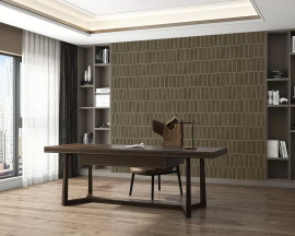 Керамогранит Ennface Camelot Brown (Каштановый Камелот) GLOSSY ENCLR6064MT722 7.5x22.5