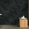 Керамогранит Ennface Camelot Charcoal (Угольный Камелот) GLOSSY ENCLR6056GL722 7.5x22.5