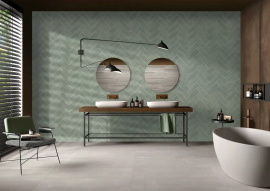 Керамогранит Ennface Camelot Sand (Песочный Камелот) GLOSSY ENCLR6044GL722 7.5x22.5