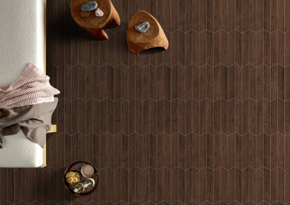 Керамогранит Ennface Norway Umber (Умбра Норвегии) Matt + Relief ENWD6028SR845 8x45