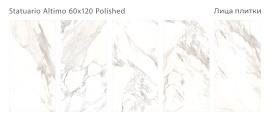 Керамогранит Staro Palacio Statuario Altimo Polished 60x120 С0003695