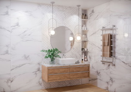 Керамогранит Staro Palacio Majestic White Polished 60x120 С0003696