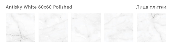 Керамогранит Staro Antisky White Polished 60x60 С0003687
