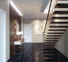 Керамогранит Staro Conical Black High Gloss 60x60 С0003693