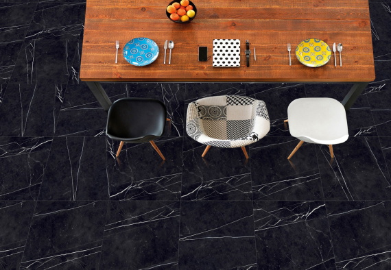 Керамогранит Staro Conical Black High Gloss 60x60 С0003693