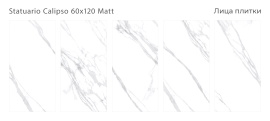 Керамогранит Staro Statuario Calipso 60x120 Matt С0004558
