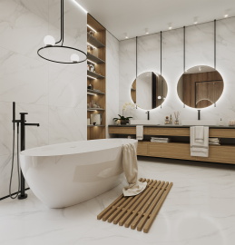 Керамогранит Staro Luxore Swizer White 60x120 Polished С0005409