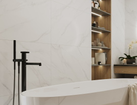 Керамогранит Staro Luxore Swizer White 60x120 Polished С0005409