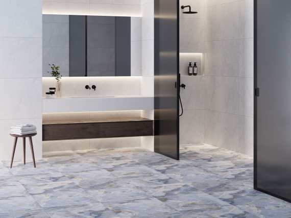 Керамогранит Staro Slim Barcelona Bianco 60x120 5мм Matt С0005089