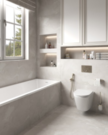 Керамогранит Staro Onyx Elegant Bianco Satin 60x120 С0005929