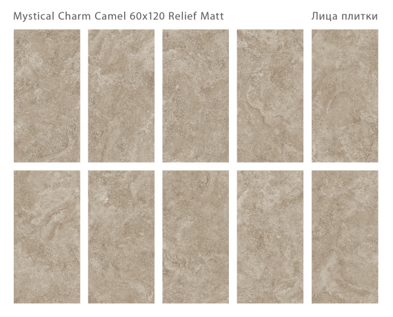 Керамогранит Staro Mystical Charm Camel Relief Matt 60x120 С0005926