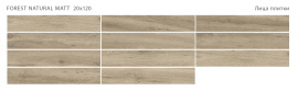 Керамогранит Staro Forest Natural 20x120 Matt С0005664