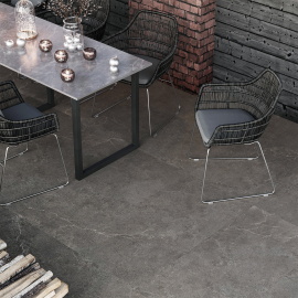 Керамогранит Staro Limestone Nero 60x120 Antislip С0006170