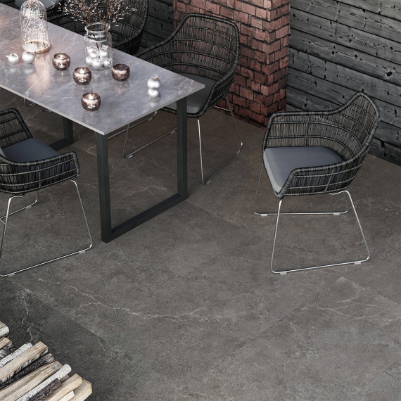 Керамогранит Staro Limestone Nero 60x120 Antislip С0006170