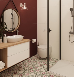Керамогранит Staro Slim Monocolors Elite Red Wine 60x120 5мм Matt УТ-00000277